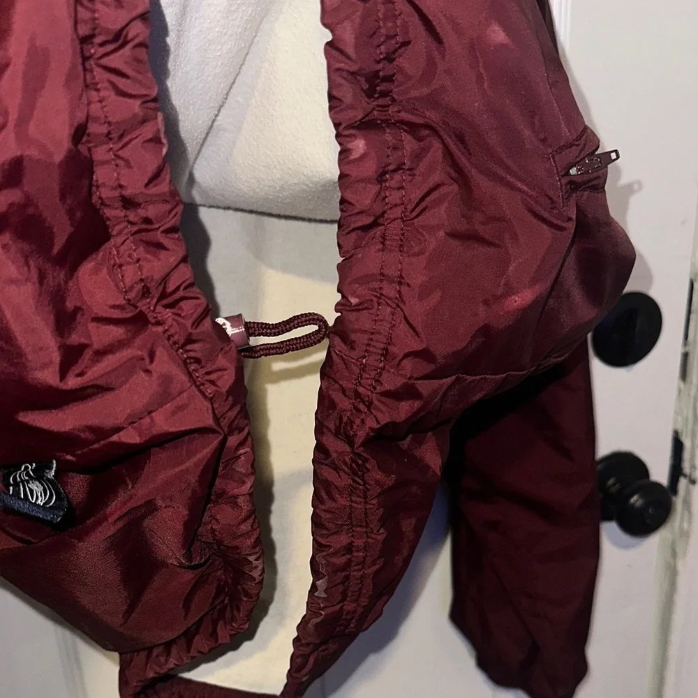 Charles River Apparel Maroon and White Jacket